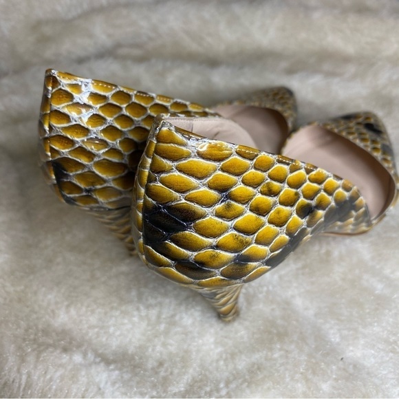 𝅺loeffler Randall Snakeskin Heels - Picture 8 of 11